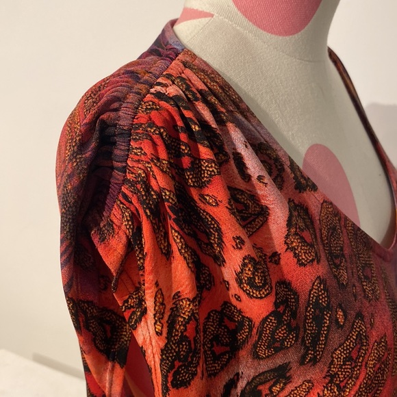 Multicolour Abstract Cinch Dress - Picture 3 of 7